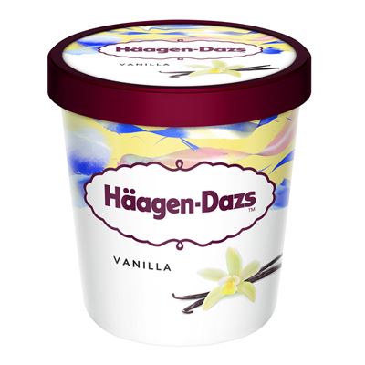 Häagen-Dazs Zmrzlina Vanilla mraž. 460 ml