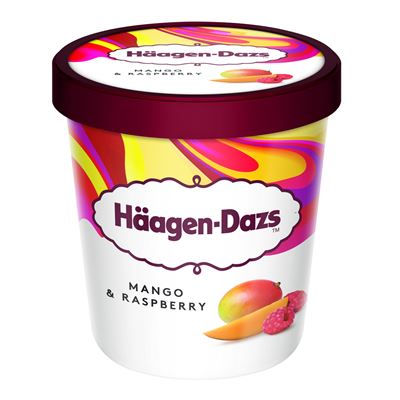 Häagen-Dazs Zmrzlina Mango Raspberry/malina mraž. 460 ml