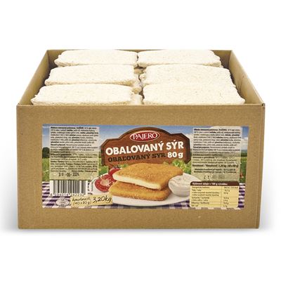 PAJERO Obalovaný sýr mraž. 40 x 80 g