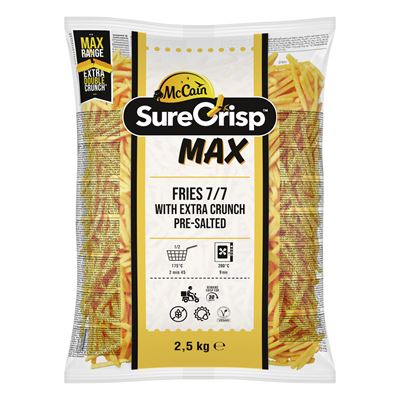 McCain SureCrisp Max Fries 7/7 mraž. 2,5 kg