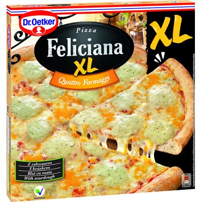 Dr. Oetker Feliciana XL Quattro Formaggi mraž. 429 g