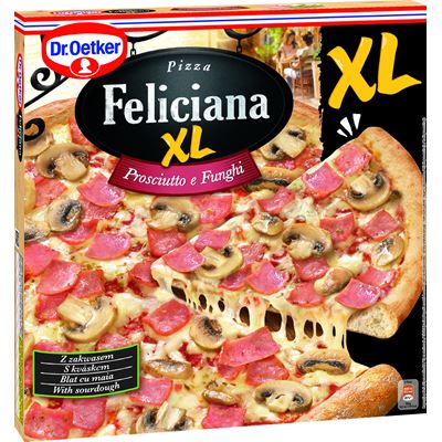 Dr. Oetker Feliciana XL Prosciutto Fungi mraž. 429 g