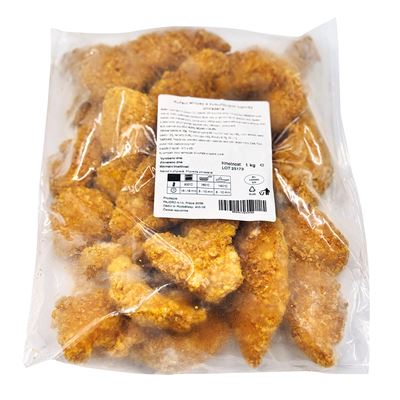 PAJERO Křupavé kuřecí stripsy mraž. 1 kg