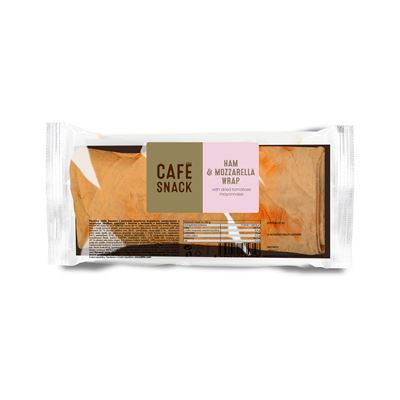 CAFE SNACK Wrap Classic Šunka mozzarela mraž. 6 x 175 g