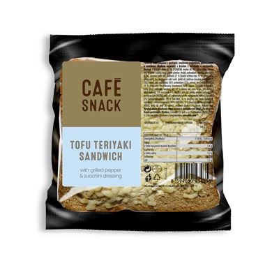 CAFE SNACK Sendvič Classic Tofu Teriyak mraž. 6 x 180 g