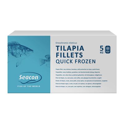 Tilápie filet bez kosti 80 -140 g mraž. 5 kg