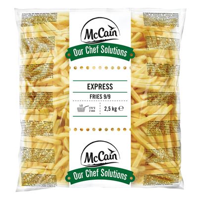 McCain Hranolky express 3/8 mraž. 5 x 2,5 kg