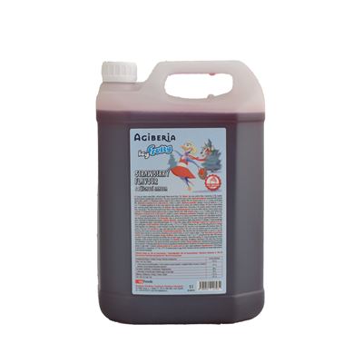 AGIBERIA Icy Fruity Sirup příchuť jahoda 5 l