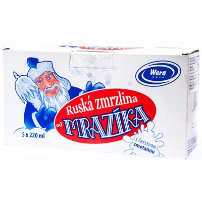 Mrazík Zmrzlina smetanová mraž. 5 x 220 ml