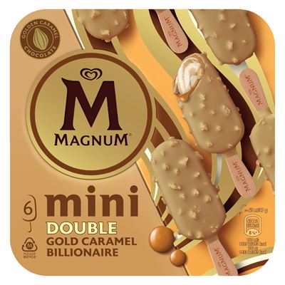MAGNUM Mini Caramel Gold zmrlina mraž. 6 x 55 ml