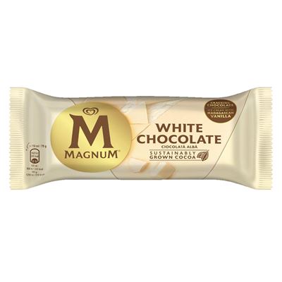 MAGNUM White Chocolate mraž. 20 x 110 ml