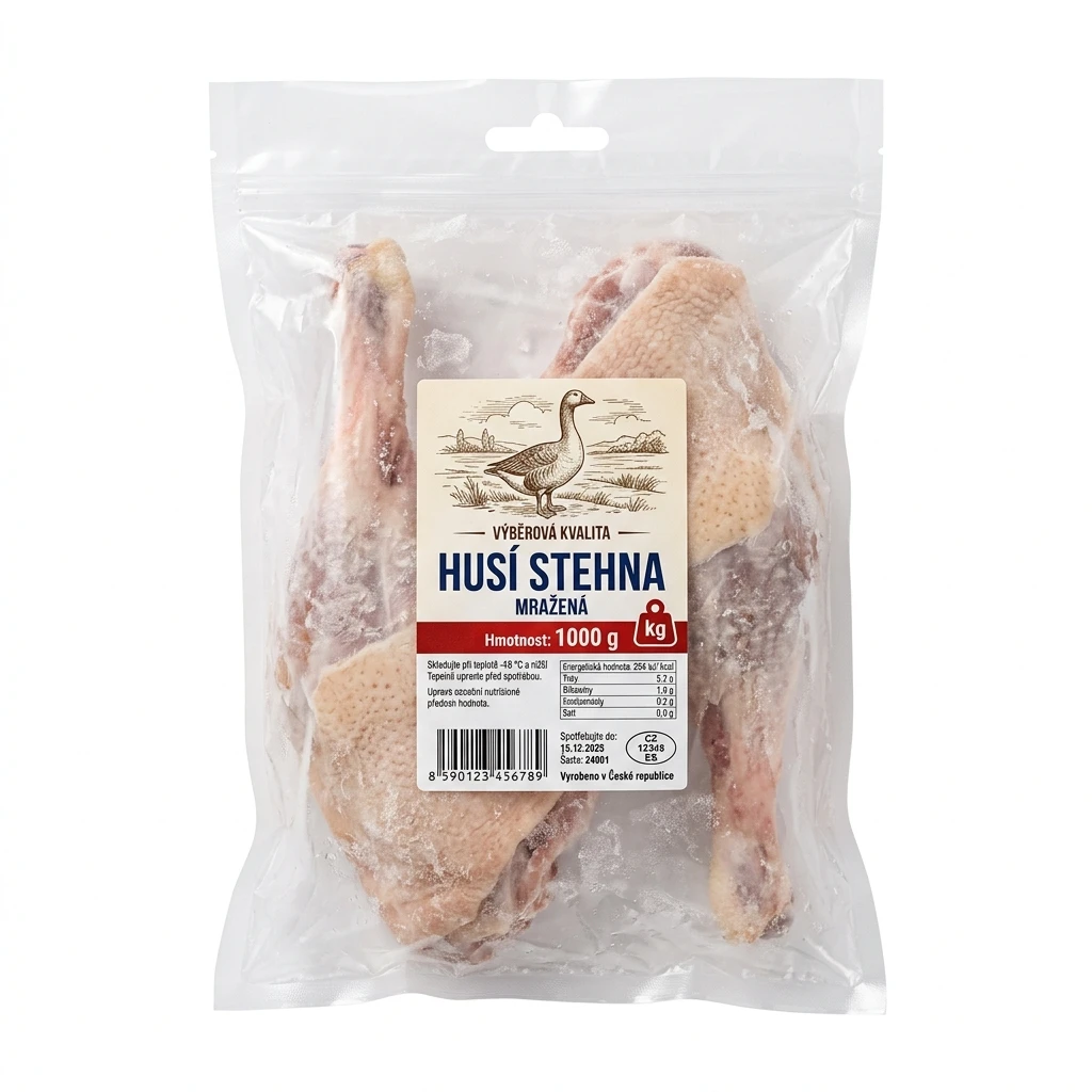 Husí stehna mraž. 1000 g