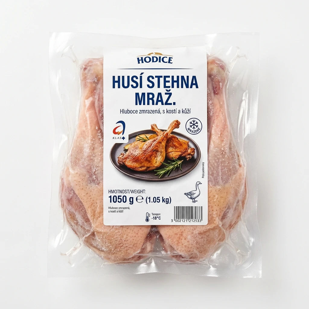 Husí stehna mraž. 1050 g