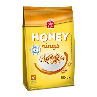 Fine Life Honey Rings 250 g