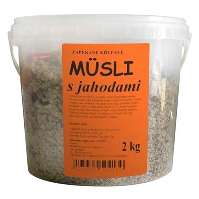 BONAVITA Müsli zapečené s jahodami 2 kg