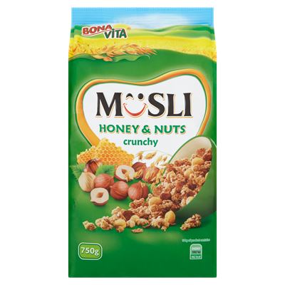 BONAVITA Müsli med+ořechy 750 g