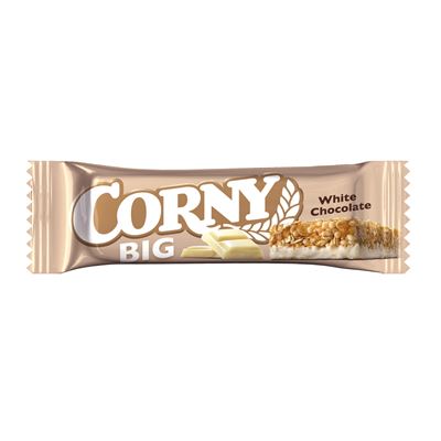 CORNY Big White müsli tyčinka s bílou čokoládou 24 x 40 g
