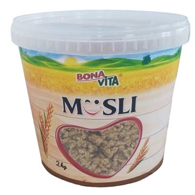 BONAVITA Müsli Chocolate sypané 3 druhy čokolády 2 kg