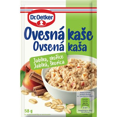 Dr. Oetker Ovesná kaše jablko skořice 58 g