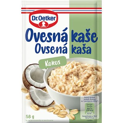 Ovesná kaše kokos 58 g