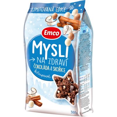 Emco Mysli čokoláda skořice 500 g
