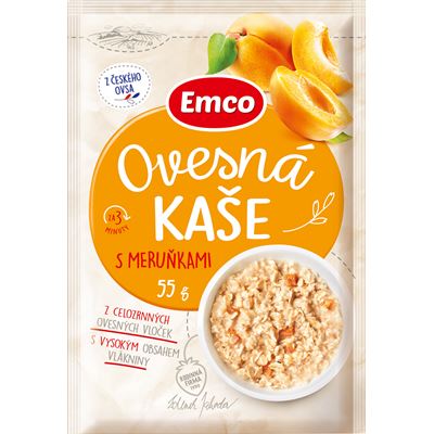 Emco Ovesná kaše meruňka 55 g