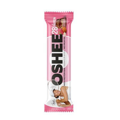 OSHEE Proteinová tyčinka malina & mandle 49 g
