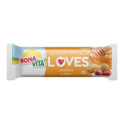 BONAVITA Loves Arašídy med 20 x 40 g