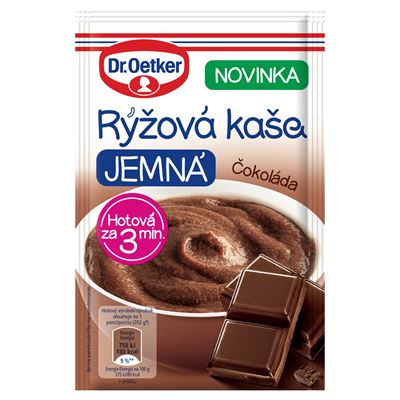 Dr. Oetker Rýžová kaše jemná čokoláda 52 g