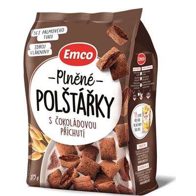 Emco Polštářky čokoláda 175 g