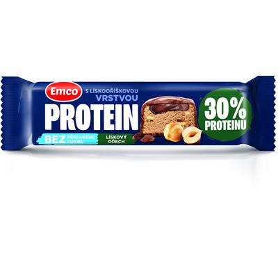 Emco Tyčinka Protein liskový oříšek 45 g