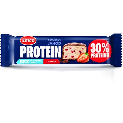 Emco Tyčinka Protein jahoda 50 g
