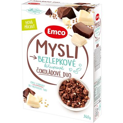 MYSLI čokoládové duo bezlepku 340 g