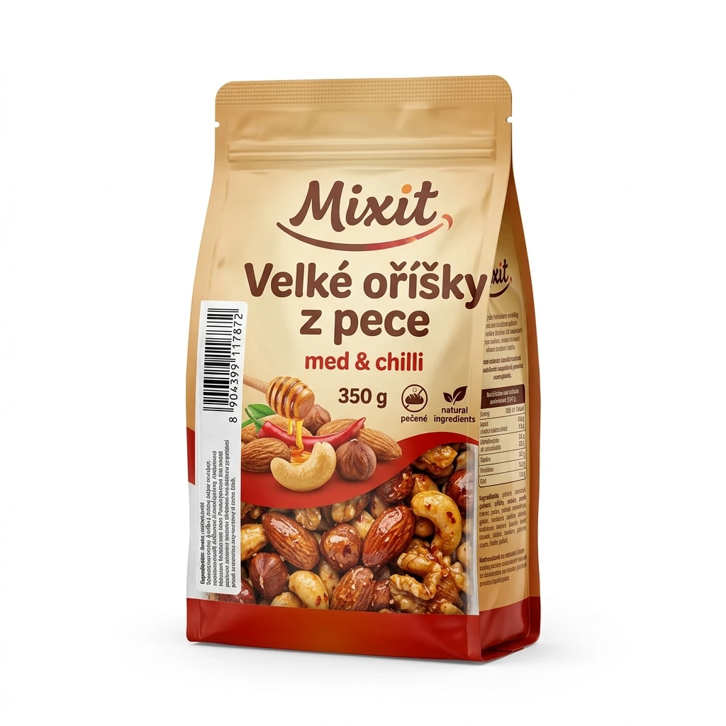 Mixit Velké oříšky z pece med chilli 350 g