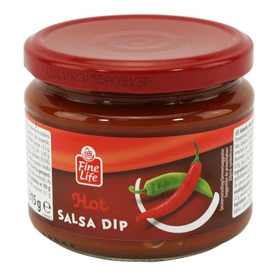Fine Life Salsa Dip hot 315 g
