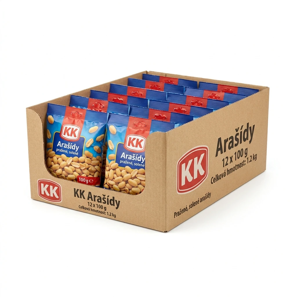 KK Arašídy 12 x 100 g
