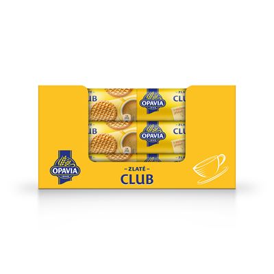 OPAVIA Club sušenky máslové 12 x 140 g
