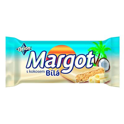 Orion Margot bílá s kokosem 40 x 80 g