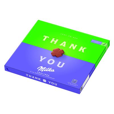 Milka Thank You čokoládové pralinky 110 g