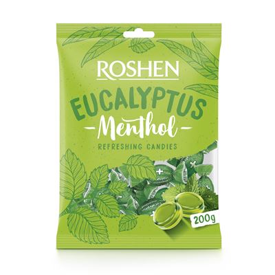 ROSHEN Menthol Eucalyptus bonbóny 200 g