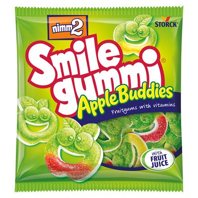 nimm2 Smilegummi Apple/jablko Buddies 24 x 90 g