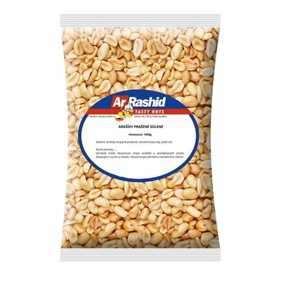 ArRashid Arašídy pražené solené 1 kg
