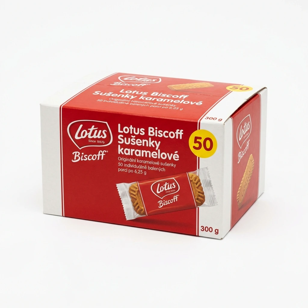 Lotus Biscoff Sušenky karamelové 50 x 6,25 g