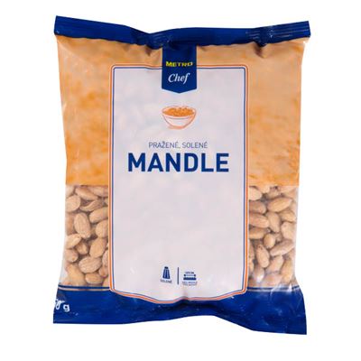 METRO Chef Mandle pražené solené 750 g