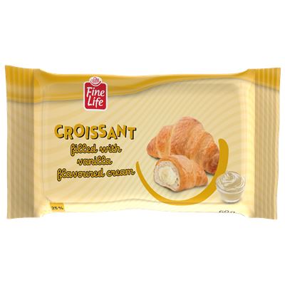 Fine Life Croissant s vanilkovou příchutí 60 g