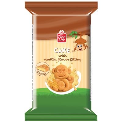 Fine Life Opička s náplní s vanilkovou příchutí 30 g