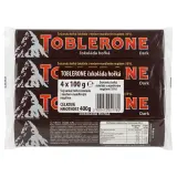 Toblerone čokoláda hořká 4 x 100 g
