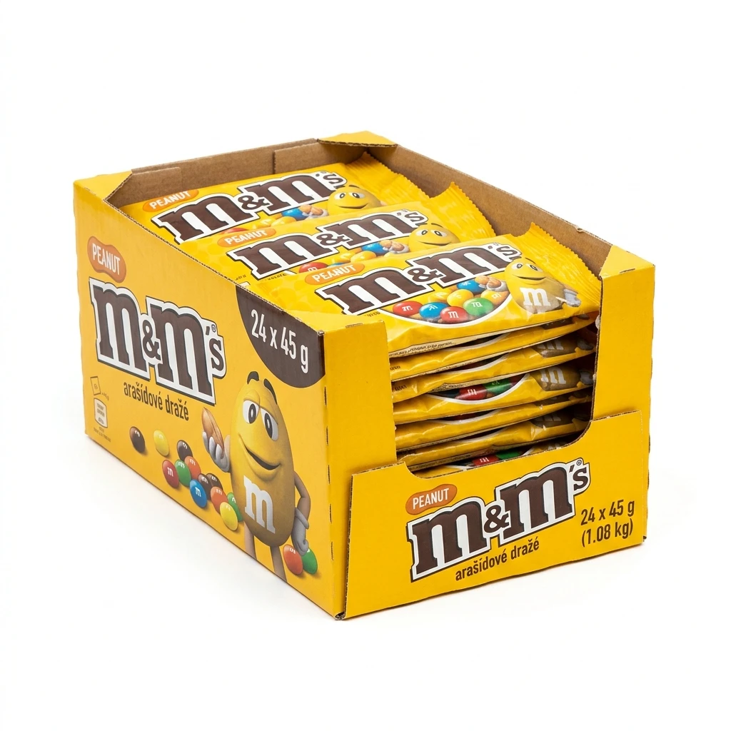 M&M's arašídové dražé 24 x 45 g