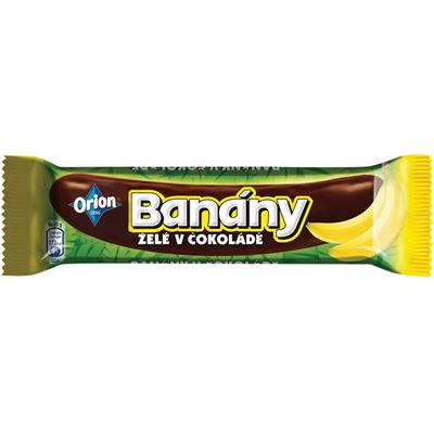 Orion Ovoce v čokoládě banán 48 x 45 g