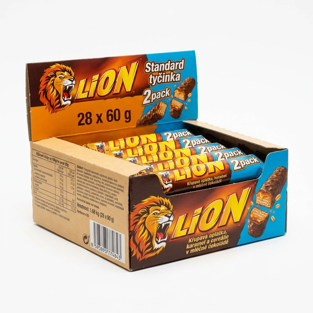 LION Standard tyčinka 2pack 28 x 60 g